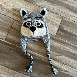 Andes Gifts Raccoon Hat